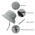 Waterproof Bucket Hat For Women Men Rain Hat Upf 50 Wide Brim Boonie Sun Hat Foldable Summer 3246