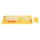 thumbnail image 5 of Juego de teclado y ratón K68 Receptor de dibujos animados Punk inalámbrico Suministros informáticos Pato amarillo Pato feliz, 5 of 5