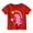 Red, variant on Kiijoy Toddler Girls T Shirt Cute Cartoon Dinosaur Print Short Sleeve T-Shirt for Children
