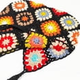 thumbnail image 4 of Zhuge Bolso de hombro tejido para mujer, bolso de mano tejido, bolso de mano tejido elegante para playa de verano, bolsos de hombro de 12,59 x 0,78 x 10,62 pulgadas (A), 4 of 5