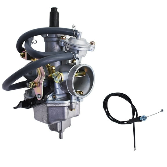 Carburetor Carb with Throttle Cable Fits for Honda Recon 250 250TM 250TE 1997-2019 Replaces 16100-HM8 ATV