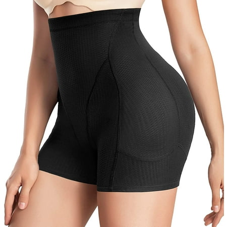 

Gotoly Women Seamless Butt Lifter Padded Shapewear Tummy Control Panties Waist Trainer Body Shaper Hip Enhancer Underwear(Black XX-Large)