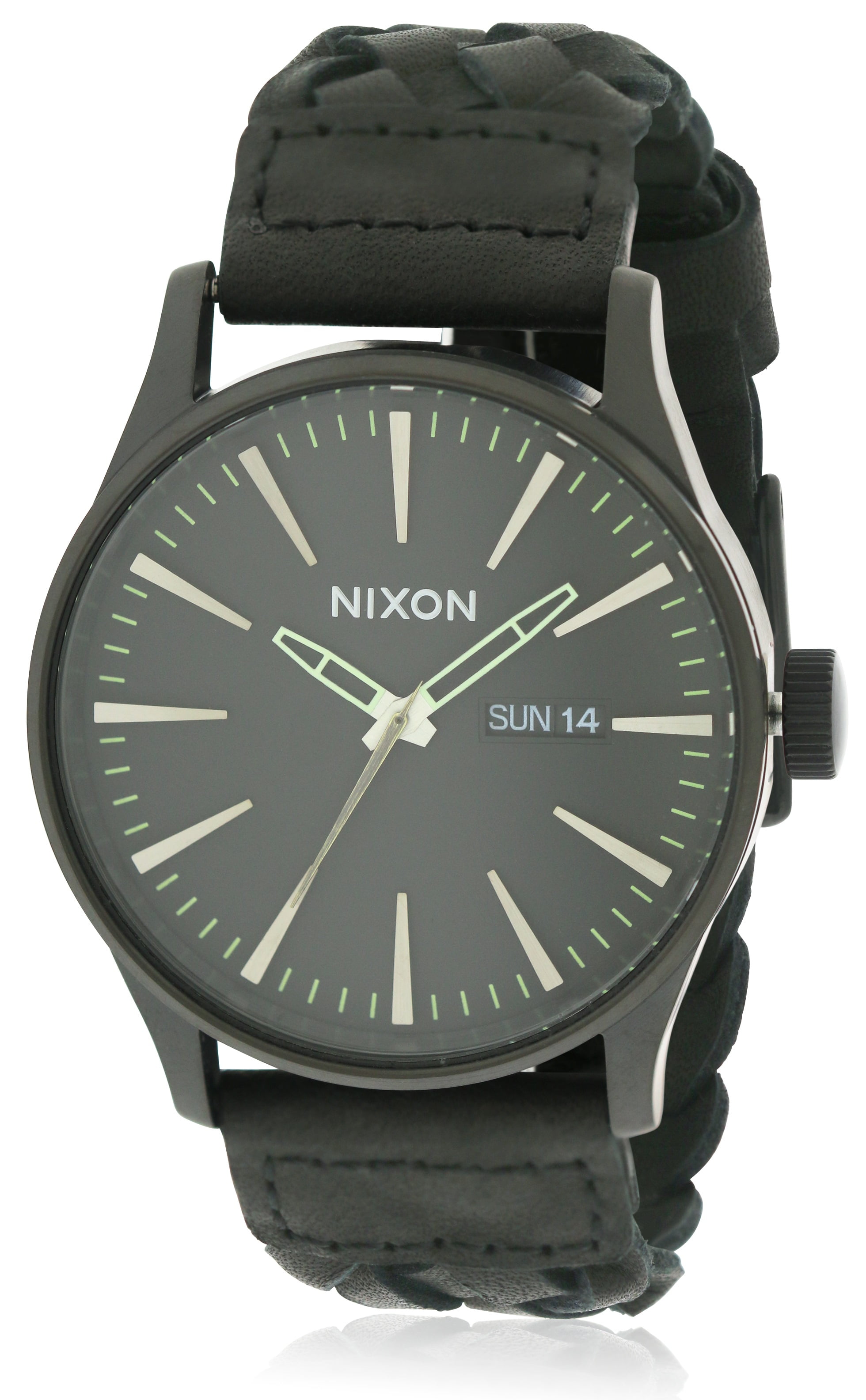 nixon sentry chrono silver