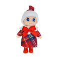 thumbnail image 2 of Adornos navideños de muñeco , colecciones de adornos de diseño creativo, adornos de mesa para gabinetes, suministros para fiestas en interiores Rojo, 2 of 8