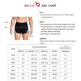 thumbnail image 6 of Baleaf Men's Spandex Swim Shorts Athletic Competitive Swimwear Lap Swimming Suits Black/Gray XL, 6 of 7