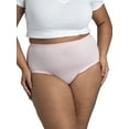 thumbnail image 4 of Fit for Me by Fruit of the Loom Women's Plus Size Breathable Micro-Mesh Brief Underwear, 6-Pack, 4 of 10