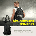 thumbnail image 4 of Centr By Chris Hemsworth Rucksack, 50 lbs, Nylon, with 3-Month Digital Membership, 4 of 7