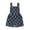 Navy, variant on Toddler Baby Girl Sunflower Print Overalls Shorts with Pocket Suspender Trousers Toddler Jumpsuit Girl Cute Summer Clothing Outfit (Hot Pink,2-3 Years)