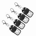 thumbnail image 3 of Key Fob Duplicator, 433.92mhz Replacement Remote Control Gate Keychain, 4pcs Universal Cloning Wireless Car Garage Door Gate Opener, 3 of 7