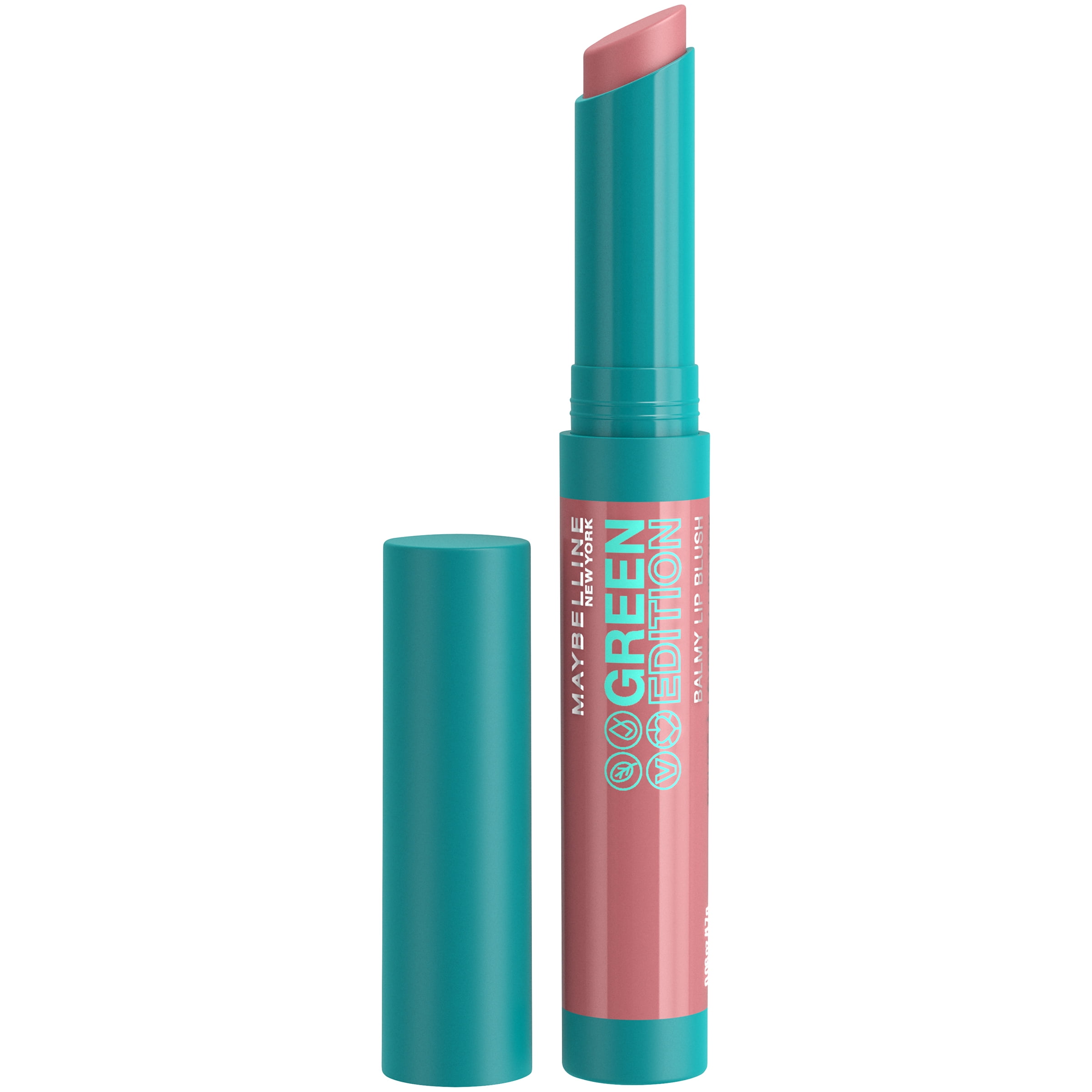 Maybelline Green Edition Balmy Lip Blush, Formulated With Mango Oil, Moonlight, 0.06 oz