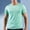 Green, variant on Men's Ice Silk AthleticT-Shirt (M-5XL), Cooling Short Sleeve Breathable Quick Dry Performance Training Top Black Size 5XL