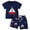 Z01-Dark Blue, variant on larppty Summer Toddler Baby Boy Clothes Flagstick Golf Embroidery Short Sleeve T-Shirt and Solid Shorts Set Golf Outfits(Blue, 6-12 Months)