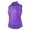 Dahila Purple, variant on Monterey Club Women's Art Blossom Emboss Texture Sleeveless Golf Polo Shirt #2461