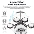 thumbnail image 2 of Kit Batería Juguete Instrumento Musical Bombo Pedal Infantil, 2 of 8