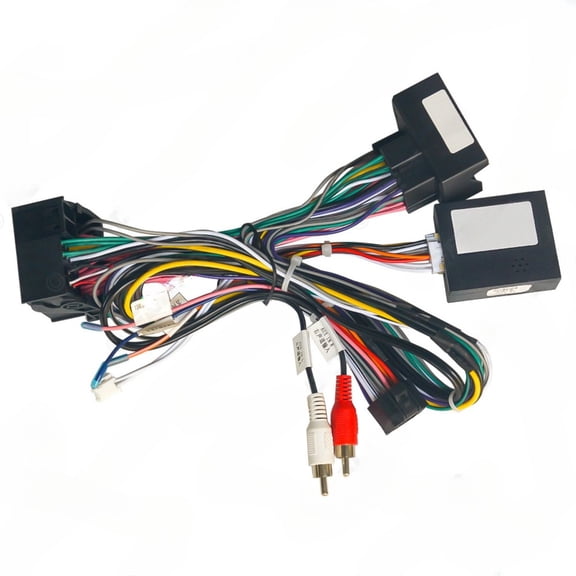 2025-21 16p palm communication android navigation power cable with tail line and protocol box for mercedes-benz c-class c180.c200.w204