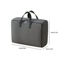 thumbnail image 3 of Ganfancp a Rayas de Gran Capacidad de Tela de Mudanzas Bolsa de Almacenamiento Conveniente para Organizar La Ropa Del Edredón Necesidades Diarias y Otros de Almacenamiento Ofertas Flash Liquidación N, 3 of 6