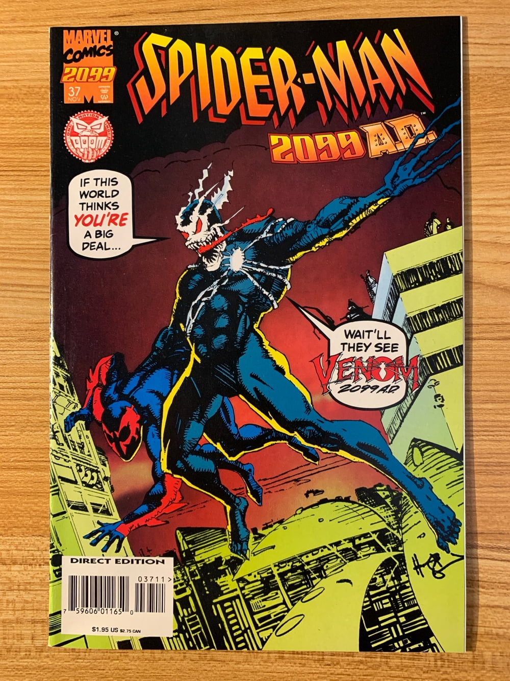 Cover of Spider-Man 2099 #37