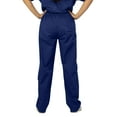 thumbnail image 2 of Panda Uniform by HeedFit Women’s Low Rise Straight Leg Scrub Pants – Navy – XXS, 2 of 3