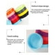thumbnail image 2 of Inteprter Paquete de 16 tapas de tarro de lata portátil 8 colores mantenimiento fresco interior cocina fruta jugo de leche azúcar nevera tapas Cocina y Comedor Mostrar como imágenes Tipo 8, 2 of 6