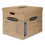 Bankers Box Classic Moving Boxes, 21l x 17w x 17h, Kraft, 5 Boxes