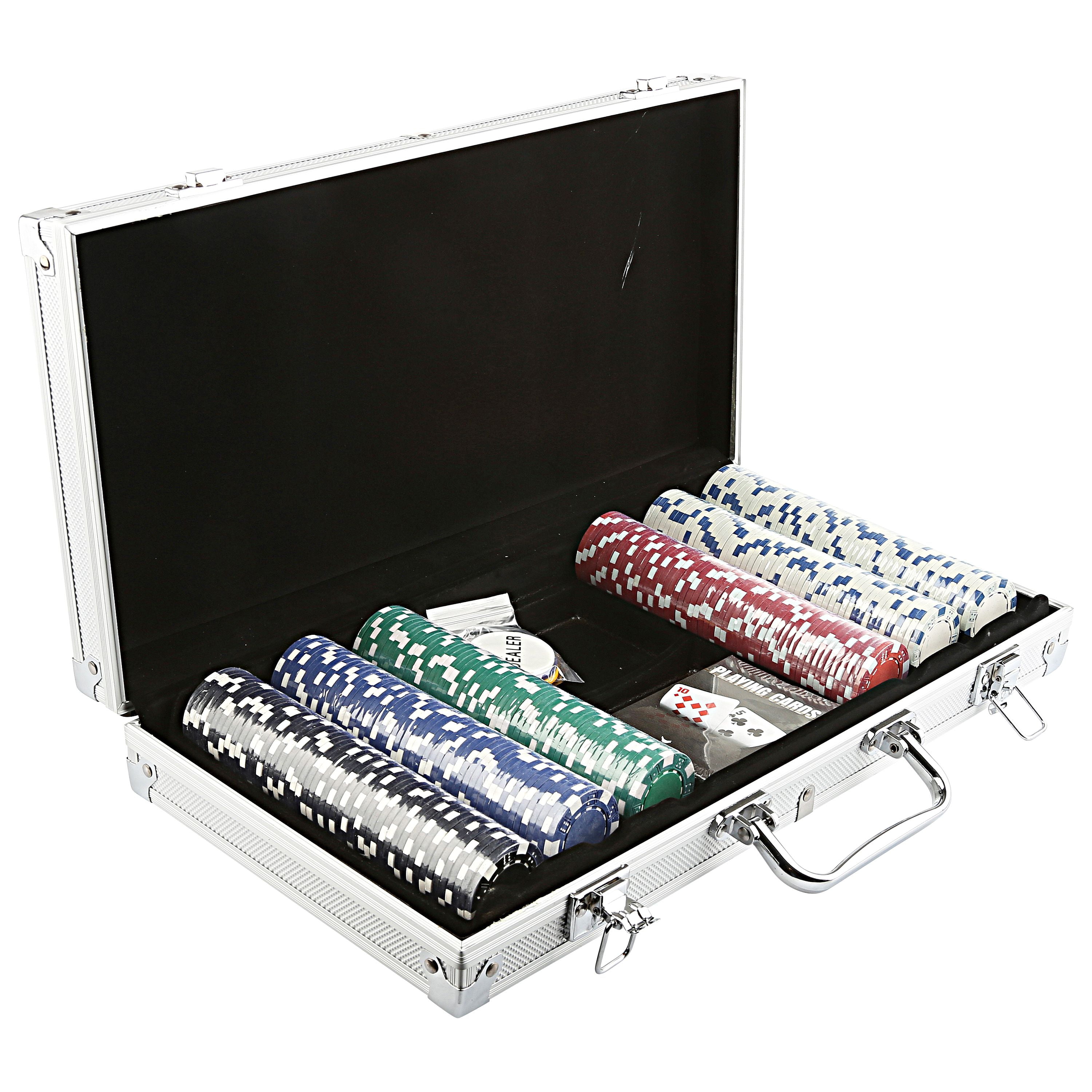 300-Piece Poker Set with Aluminum Carrying Case
