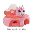 thumbnail image 3 of Ygjytge Funda para Sillón Bebé Dibujos Animados Lindo Animal Sin para Y Niñas (unicornio Rosa), 3 of 9