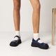 thumbnail image 5 of Zapatos de estudiante de punta redonda y baja con plataforma de tacón medio gótico punk para mujer Wmkox8yii  shkj695, 5 of 9