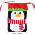 thumbnail image 4 of 12 PCS Bolsas de Navidad Bolsas de regalo para decoraciones de dulces, muñeco de nieve, Papá Noel, ciervo, pingüino Xemadio WLJ-2426, 4 of 5
