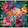 thumbnail image 1 of Dimensions Kit de Broderie, Splendor Floral, 14 Pieds' X 14 Pieds', Rouge, 1 of 4