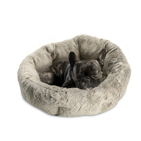 UPC: 0086268186069 | Arlee Quilted Slumber Oval Round Cuddler – Pet Dog Cat Bed – Washable Easy Care – Small/Medium (choose your color)
