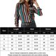 thumbnail image 2 of Camiseta Básica Camisa casual de manga larga con solapa y estampado multicolor para mujer (Verde L) Ygjytge para Mujer Verde T L, 2 of 7