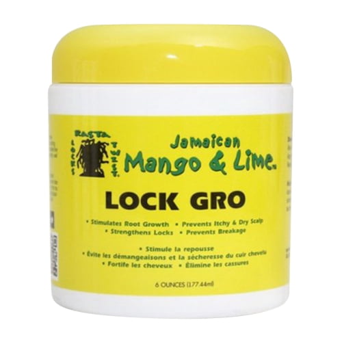 Jamaican Mango And Lime Lock Gro For Strengthens locks, 6 oz, 2 Pack