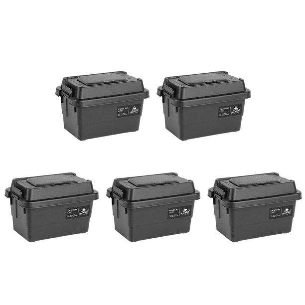 Contenedor Pañuelos Escritorio para Acampada Caja Almacenamiento Cubo Artículos Diversos 1 L Color