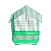 YML 1114WHT House Top Style Small Parakeet Cage