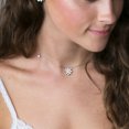 thumbnail image 2 of Crystal Flora Rose Gold - 12.5" - 15.5" Austrian Crystal Necklace, 2 of 8