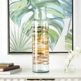 thumbnail image 2 of DecMode 22" Abstract Recycled Glass Vase with Swirled Colored Glass Bands, 2 of 10