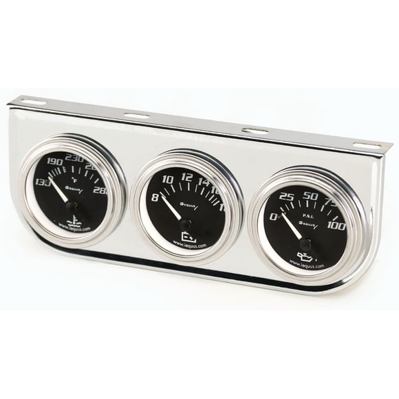 Equus Gauges 7200 Gauge Oil Pressure/ Voltmeter/ Water Temperature 7000 Series