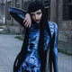 thumbnail image 3 of Disfraz de esqueleto 3D para hombre y mujer, traje de Cosplay con estampado de calavera para Halloween, 3 of 4
