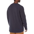 thumbnail image 2 of Carhartt Men's Force Relaxed Fit Midweight Long Sleeve Logo Pocket Work T-Shirt Navy Small, 2 of 2