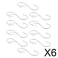 thumbnail image 1 of s hook,Gancho en S para colgar ganchos de armario de alta resistencia,Gancho en forma de S Metal antideslizante Ganchos en S para armario,Hebilla anticaída de seguridad Ganchos para colgar en, 1 of 10