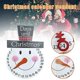 thumbnail image 4 of Cuenta Atrás De 24 Días De Navidad, Colgante De Papá Noel, Adorno De Madera, Regalos De Decoración De Navidad Speravity HA044239-01, 4 of 6
