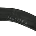 thumbnail image 7 of Motoforti 14x2.125 Bike Inner Tube 32mm American Type Valve Black Butyl Rubber Bicycle Wheel, 7 of 7