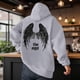 thumbnail image 1 of WILLBEST Sudaderas En Pareja Sudadera con Capucha Informal con Estampado De Ángel De Invierno con Forro Cálido Suave y Cómodo para Uso Diario Mediana​​, 1 of 3
