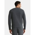 thumbnail image 3 of Athletic Works Men's and Big Men's Fusion Double Knit Crewneck Sweatshirt, Sizes S-5XL, 3 of 5