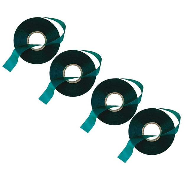 jinwen 4 Pcs 150 Pieds Ruban Adhésif Extensible Vert pour Fruits Arbres Greffage