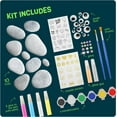 thumbnail image 4 of Chakra Kids Rock Painting Kit Glow in The Dark - Arts & Crafts Easter Gifts for Boys and Girls Ages 4-12 Craft Activities Kits Creative Art Toys, 4 of 8