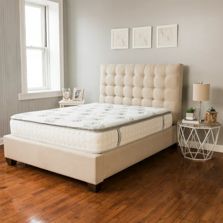 Imation Standard Memory (Modern Sleep Mercer Pillow-Top Cool Gel Memory Foam and Innerspring Hybrid 12-Inch Mattress, Multiple)