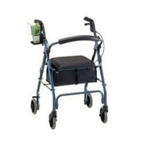 Nova Ortho-Med 4202CBL, GetGO Classic 4 Wheel Rollator, Blue, 1/Each (934440_EA)