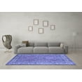 thumbnail image 3 of Ahgly Company Indoor Rectangle Persian Blue Traditional Area Rugs, 5' x 7', 3 of 4