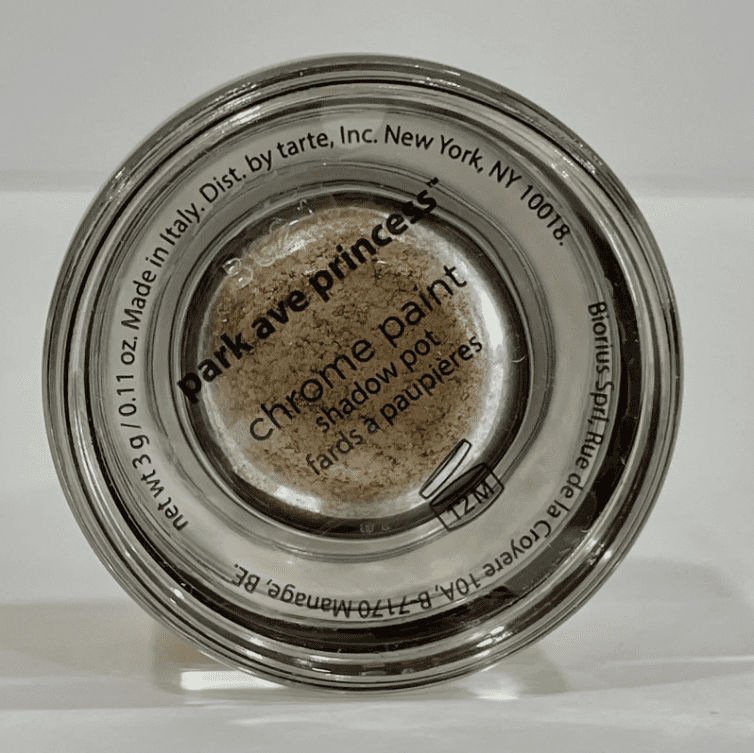 Tarte Chrome Paint Shadow Paint Eyeshadow Park Ave Princess